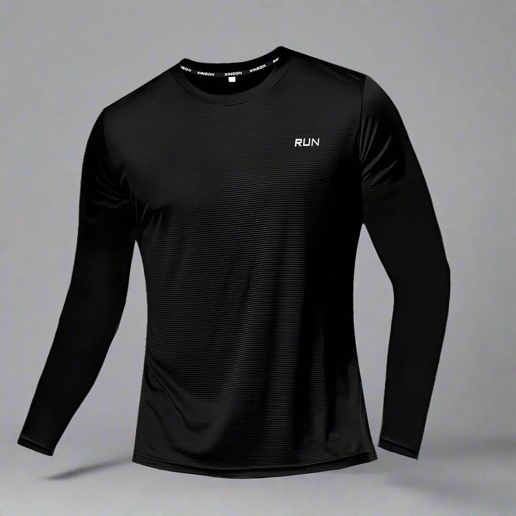 Quick Dry Breathable Long Sleeve T-shirt Men Outdoor